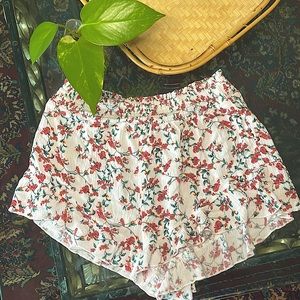 La miel floral shorts